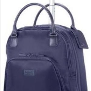 LIPAULT LADY PLUME WHEELED CARRY ON BRIEF Purple